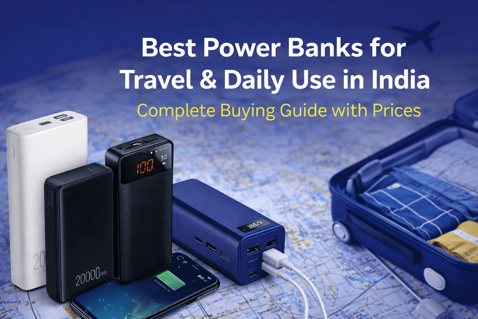 Best Power Banks for Travel &amp; Daily Use in India – Complete Buying Guide with Prices