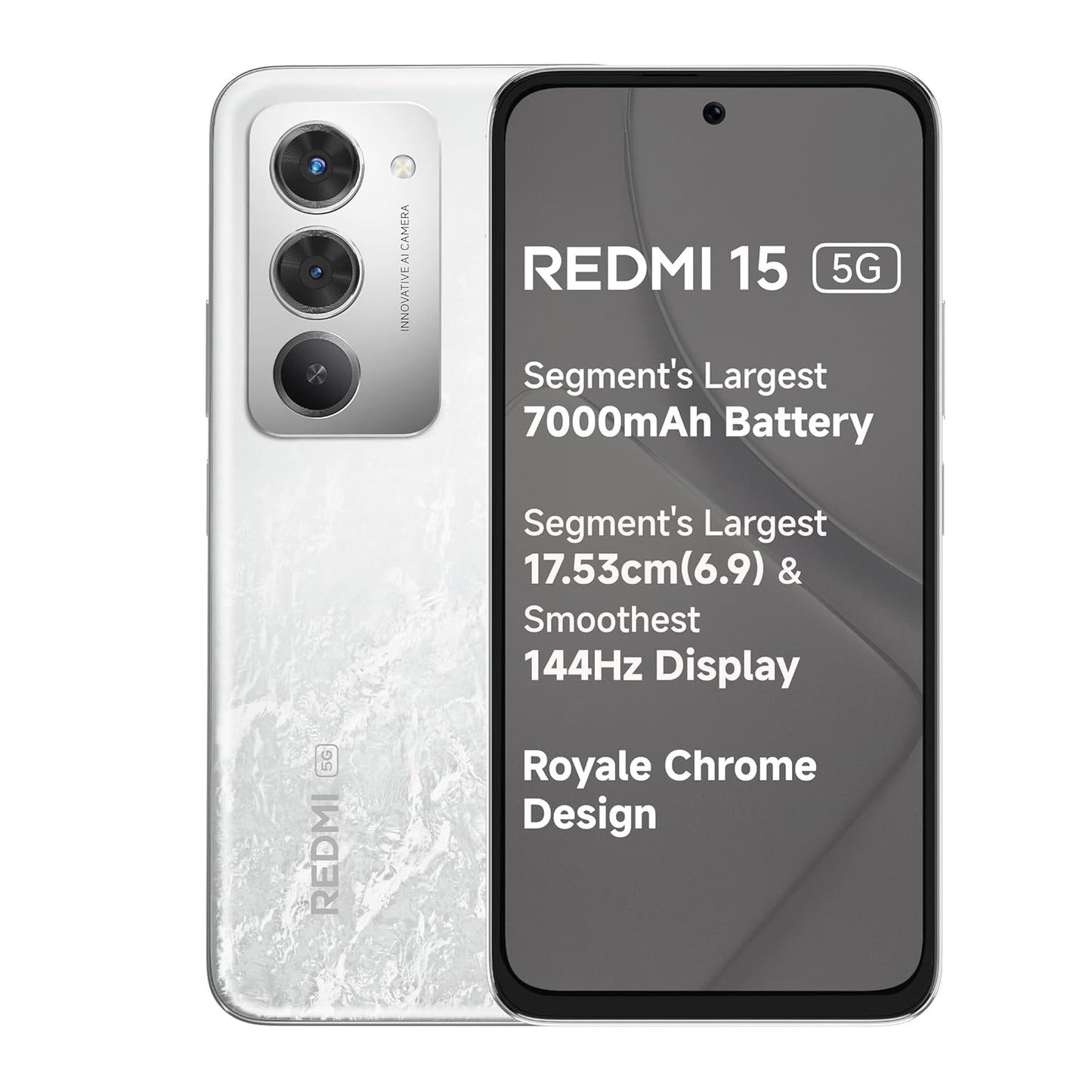 Redmi 15 5G Frosted White 8GB +128GB