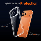 iPhone 17 Pro Transparent Back Cover with Camera Protection