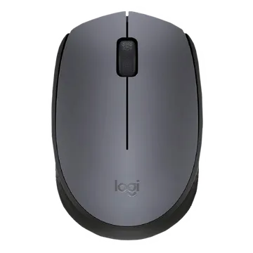 Logitech M170 Wireless Optical Mouse (Grey & Black)