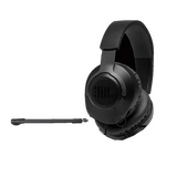 JBL Quantum 100 JBLQUANTUM100WHT Over-Ear Wired Gaming Headphone with Mic, Black
