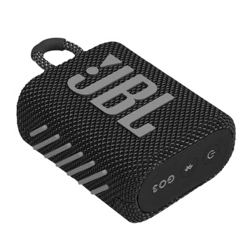 JBL Go 3 4.2W Portable Bluetooth Speaker, Black