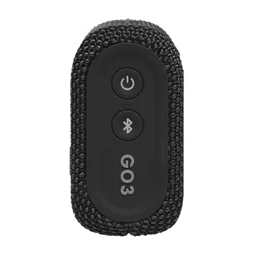 JBL Go 3 4.2W Portable Bluetooth Speaker, Black