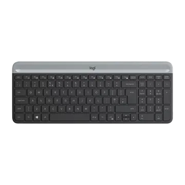 Logitech K580 Slim Multi-Device Wireless Keyboard Bluetooth/Receiver, Graphite