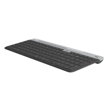 Logitech K580 Slim Multi-Device Wireless Keyboard Bluetooth/Receiver, Graphite
