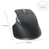 logitech MX Master 3S Rechargeable Wireless Laser Performance Mouse