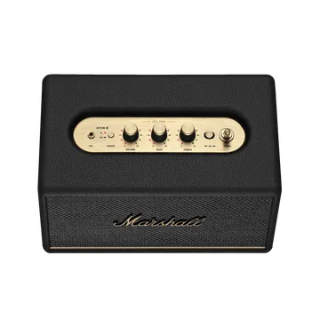 Marshall Acton III Bluetooth Speaker (Signature Sound, Stereo Channel, Original Black)