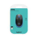 Logitech M190 Wireless Optical Mouse (Blue)