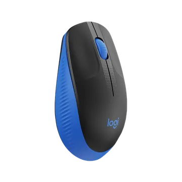 Logitech M190 Wireless Optical Mouse (Blue)