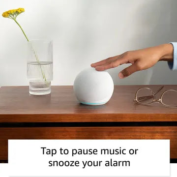 amazon Echo Dot (5th Gen) with Built-in Alexa Smart Wi-Fi Speaker