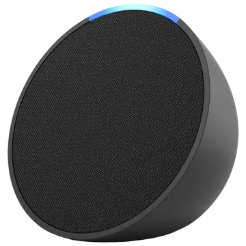 Amazon Echo Pop with Built-in Alexa Smart Wi-Fi Speaker (Balanced Bass, Black)
