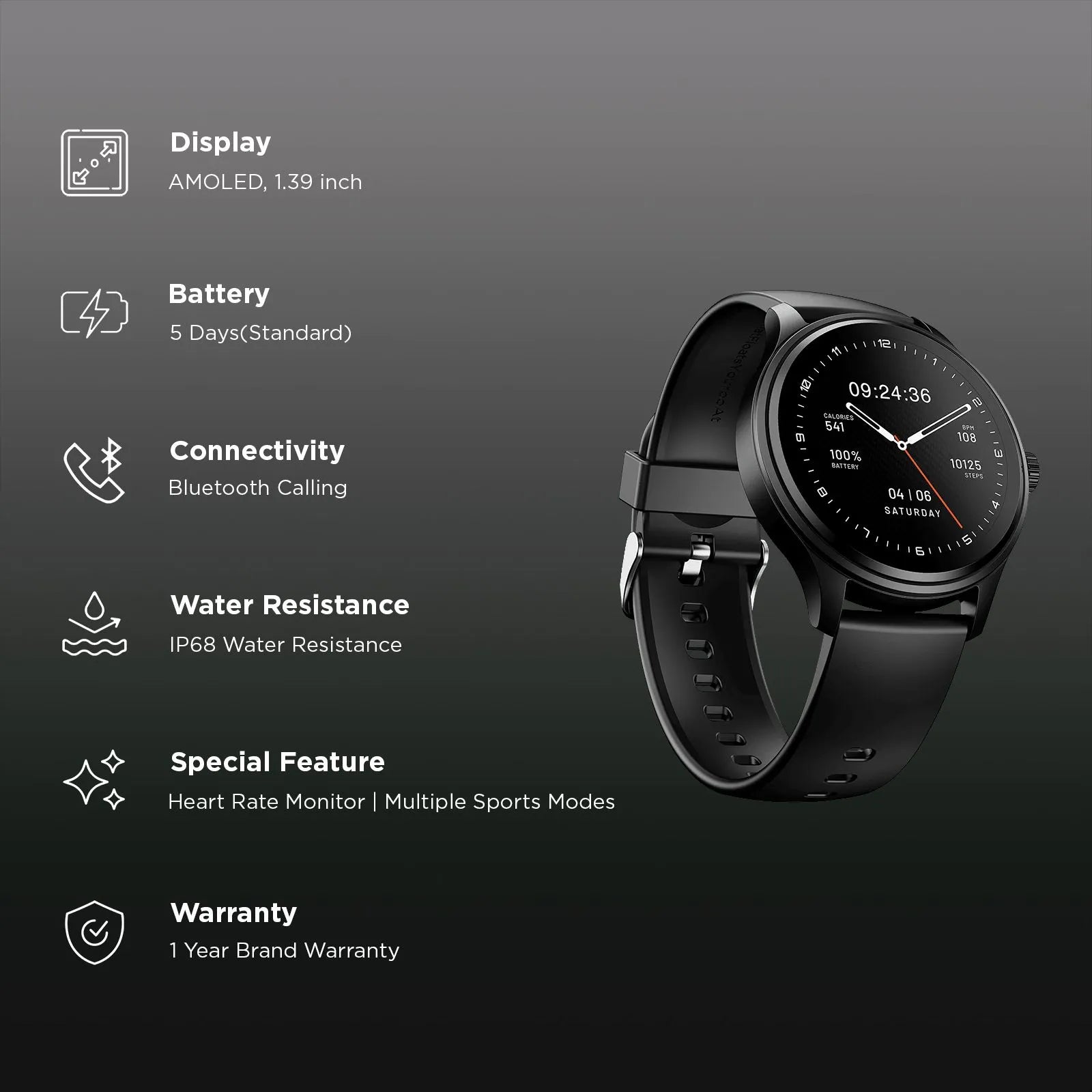Boat Lunar Orbit 2 Smartwatch