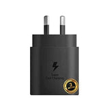 Original 45Watt Fast Charger with C to C Cable Compatible for Samsung S23 Ultra