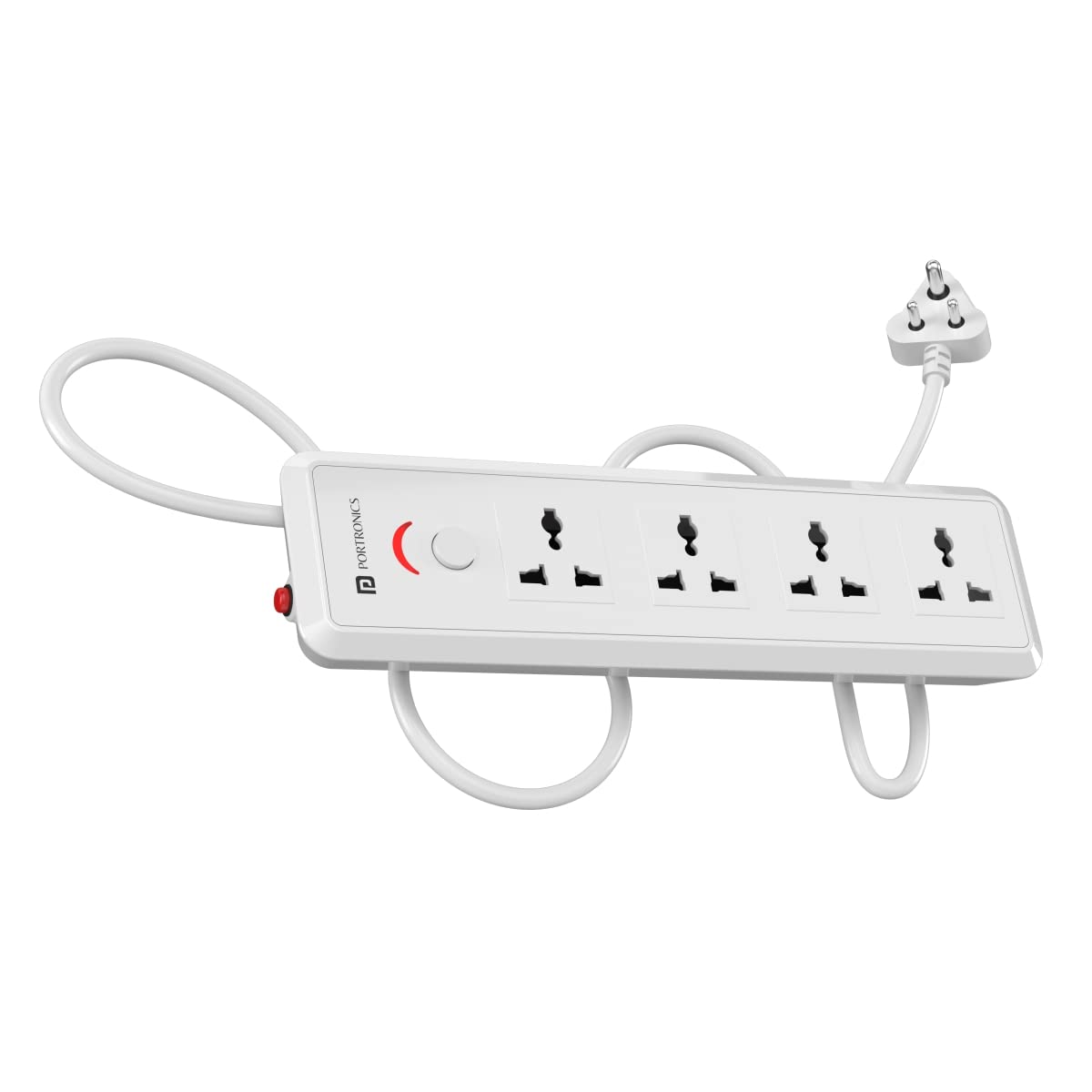 Portronics Power Plate 11 1500W Power Converter with 4 Power Sockets