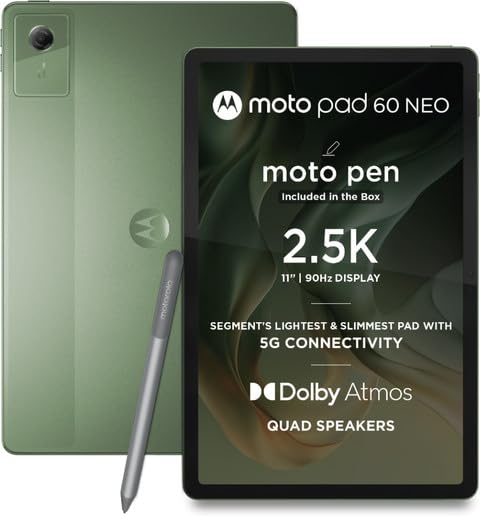 Motorola Pad 60 Neo (8/128GB Storage)