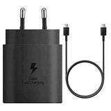 Original 45Watt Fast Charger with C to C Cable Compatible for Samsung S23 Ultra