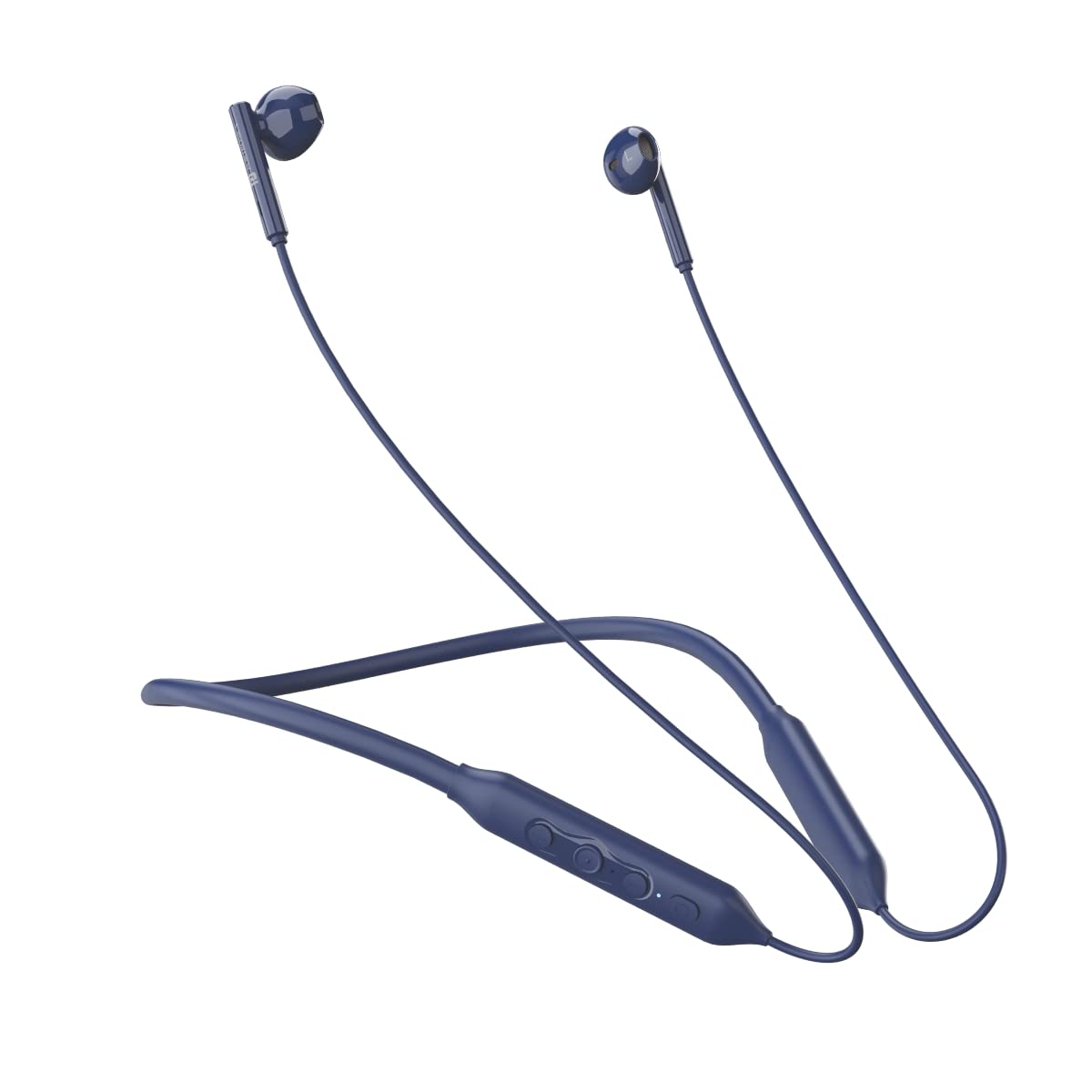 Portronics Harmonics Z5 Wireless Bluetooth Stereo Headset , Blue