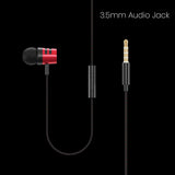 Portronics Ear 2 Wired Earphones with Mic, Black