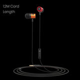 Portronics Ear 2 Wired Earphones with Mic, Black