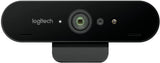 Logitech Brio 4K Ultra Hd Webcam Digital Zoom, Black