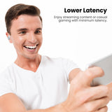 PORTRONICS Harmonics Twins S3 POR 1652 TWS Earbuds, White