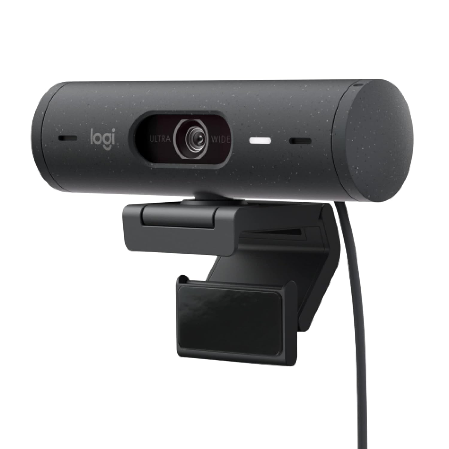 Logitech Brio 500 Full HD Webcam with Auto Light Correction, Graphite