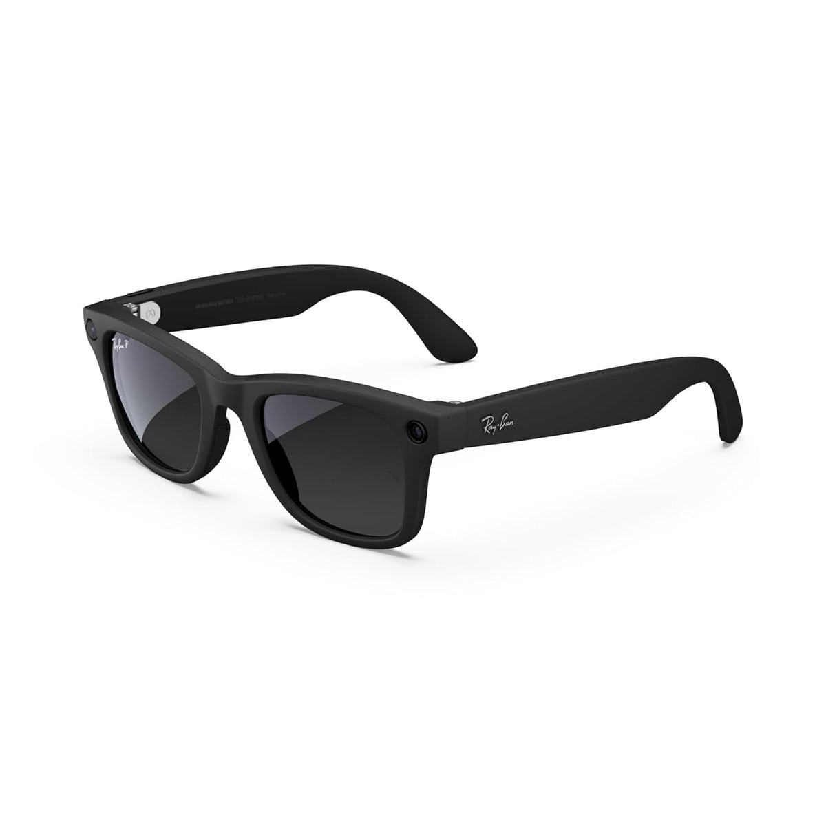 Ray-Ban Meta Gen-1 AI Smart Glasses for Men & Women-Matte Black