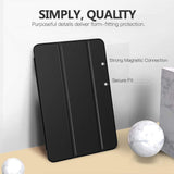 Smart Flip Case Cover for Apple iPad 9.7 inch Air 1 Air 2 5th/6th Generation, Black