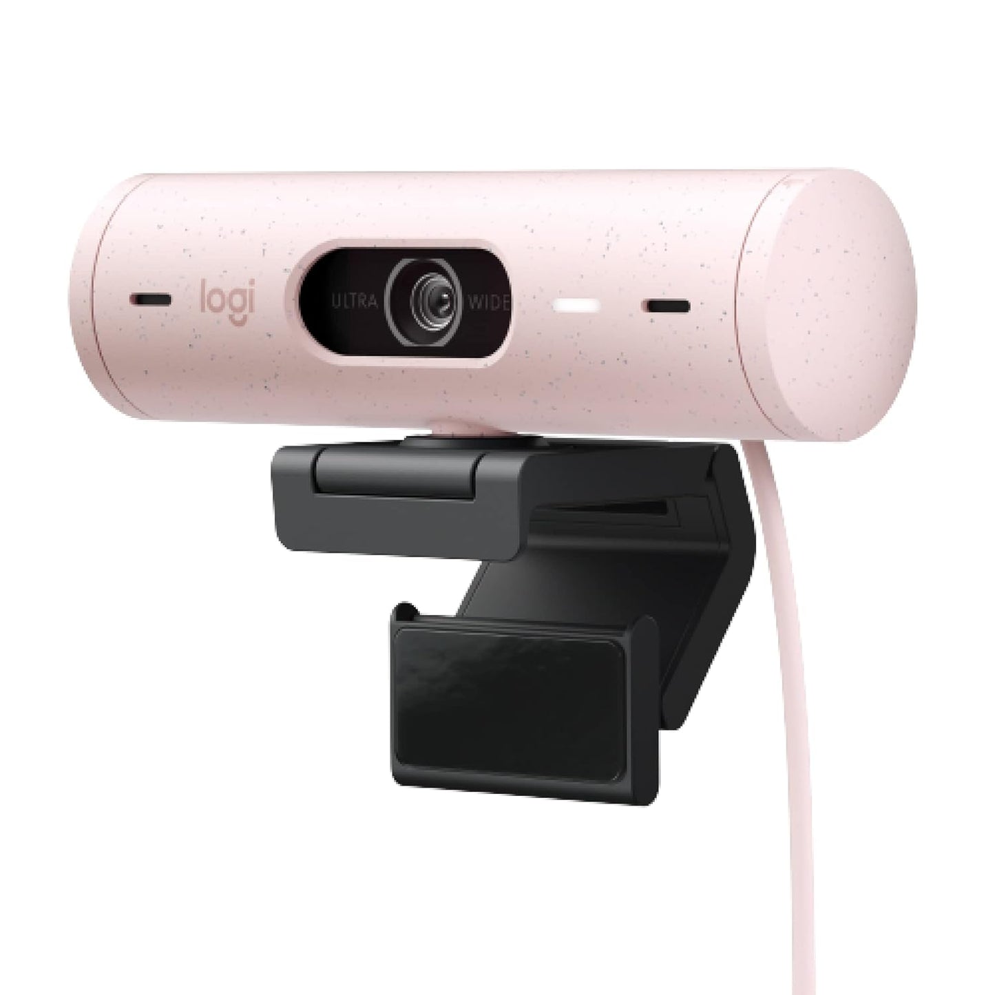 Logitech Brio 500 Full HD Webcam with Auto Light Correction, Rose