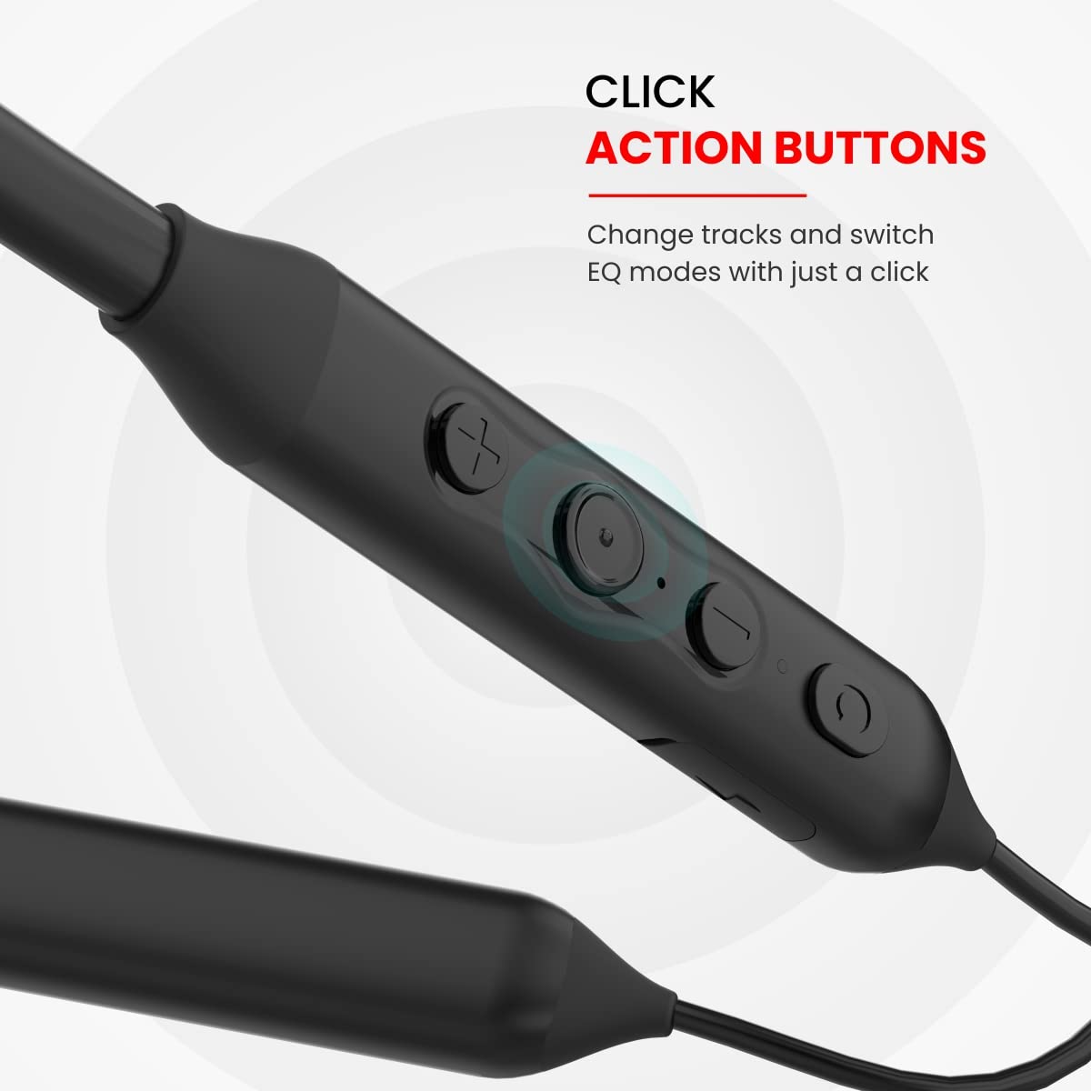 Portronics Harmonics Z5 Wireless Bluetooth Stereo Headset , Black