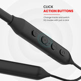 Portronics Harmonics Z5 Wireless Bluetooth Stereo Headset , Black