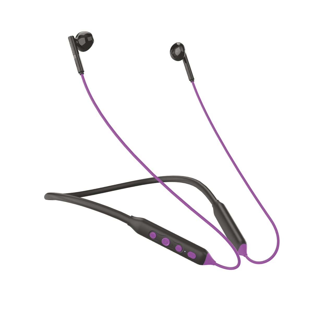 Portronics Harmonics Z5 Wireless Bluetooth Stereo Headset , Purple