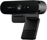 Logitech Brio 4K Ultra Hd Webcam Digital Zoom, Black