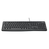 Logitech K120 Wired Keyboard for Windows, Black
