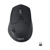 Logitech M720 Triathlon Multi-Device Wireless Mouse, Graphite Black