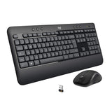 Logitech MK540 Wireless Keyboard and Mouse Set for Windows, Black