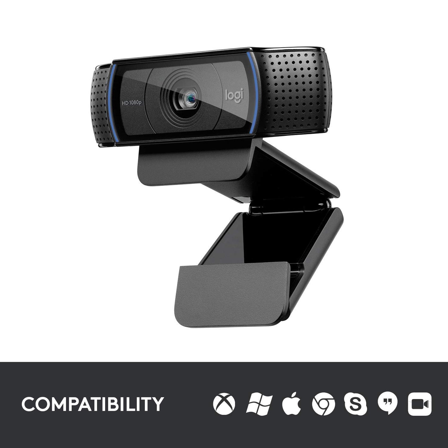 Logitech C920 HD Pro Webcam - Black