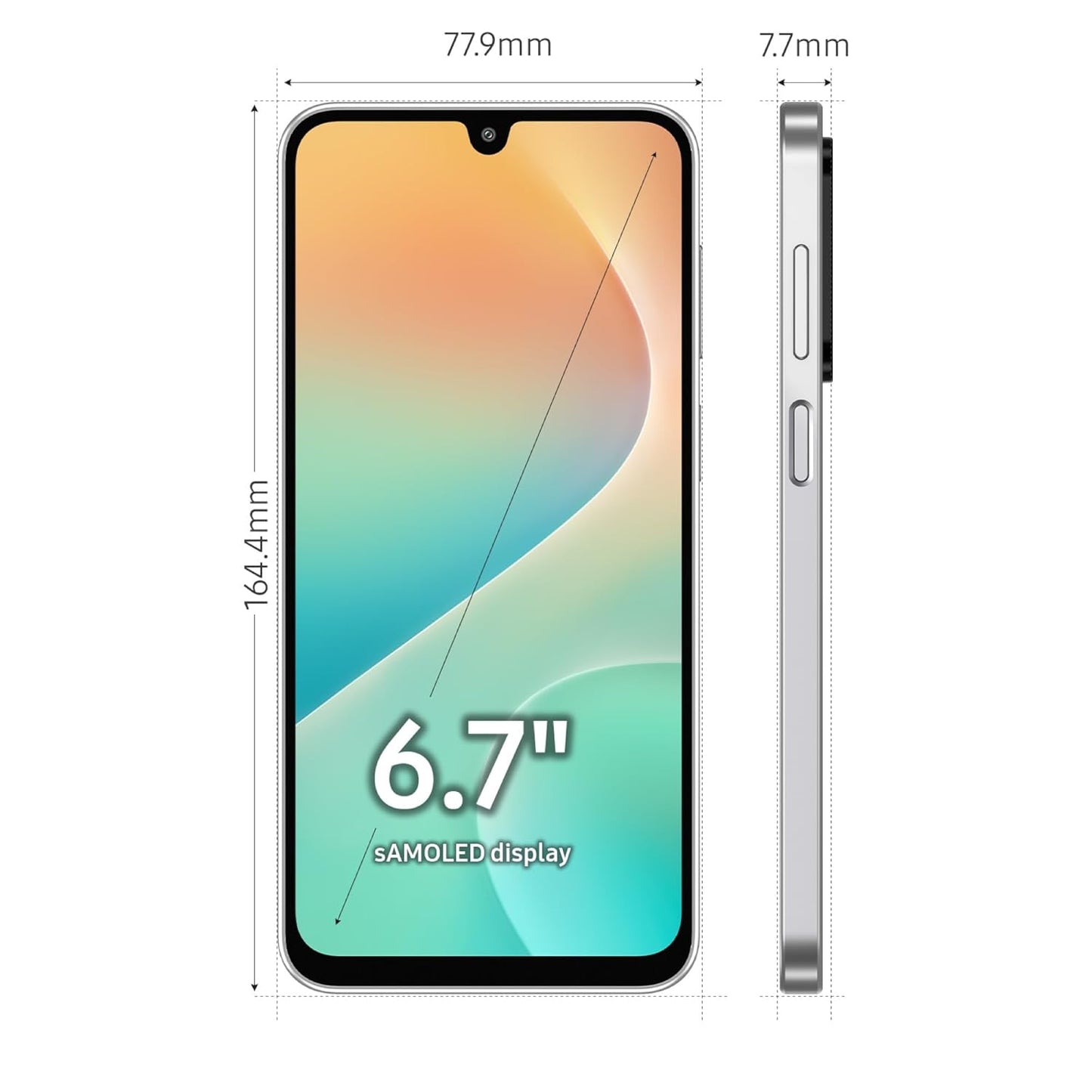 Samsung Galaxy M36 5G (8GB/128GB Storage)-Serene Green