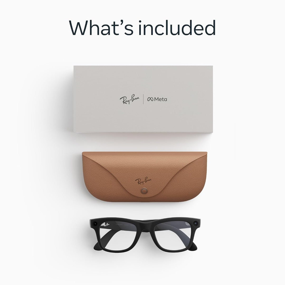 Ray-Ban Meta Wayfarer Generation 2 AI Smart Glasses – Matte Black with Polarized Lenses