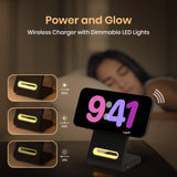 portronics FLUX 15W Max Output | LED Night Lights| MagSafe Compatible | Type C Input