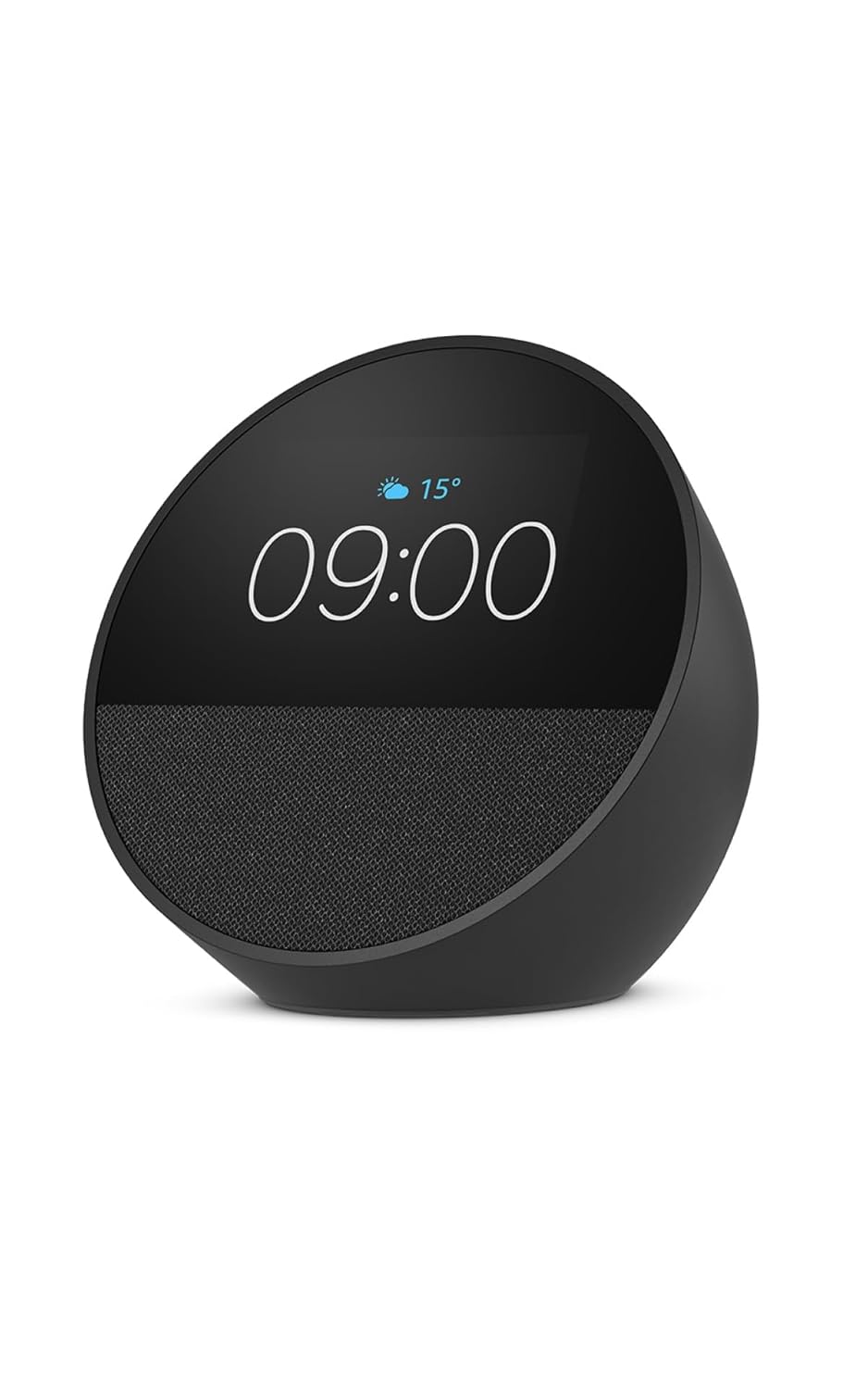 Amazon Echo Spot with Alexa+,vibrant sound, bluetooth, Black