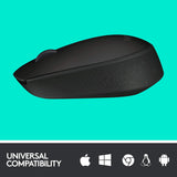 Logitech M171 Wireless Mouse- Black