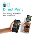 Fujifilm Instax Mini Evo Hybrid Camera, Brown