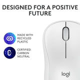Logitech M240 Silent Bluetooth Mouse, Off-white