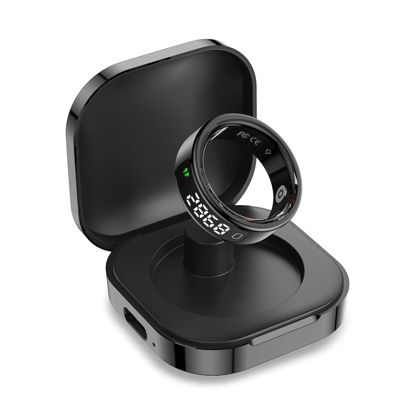 Pebble Halo 2 Smart Ring with Digital Display
