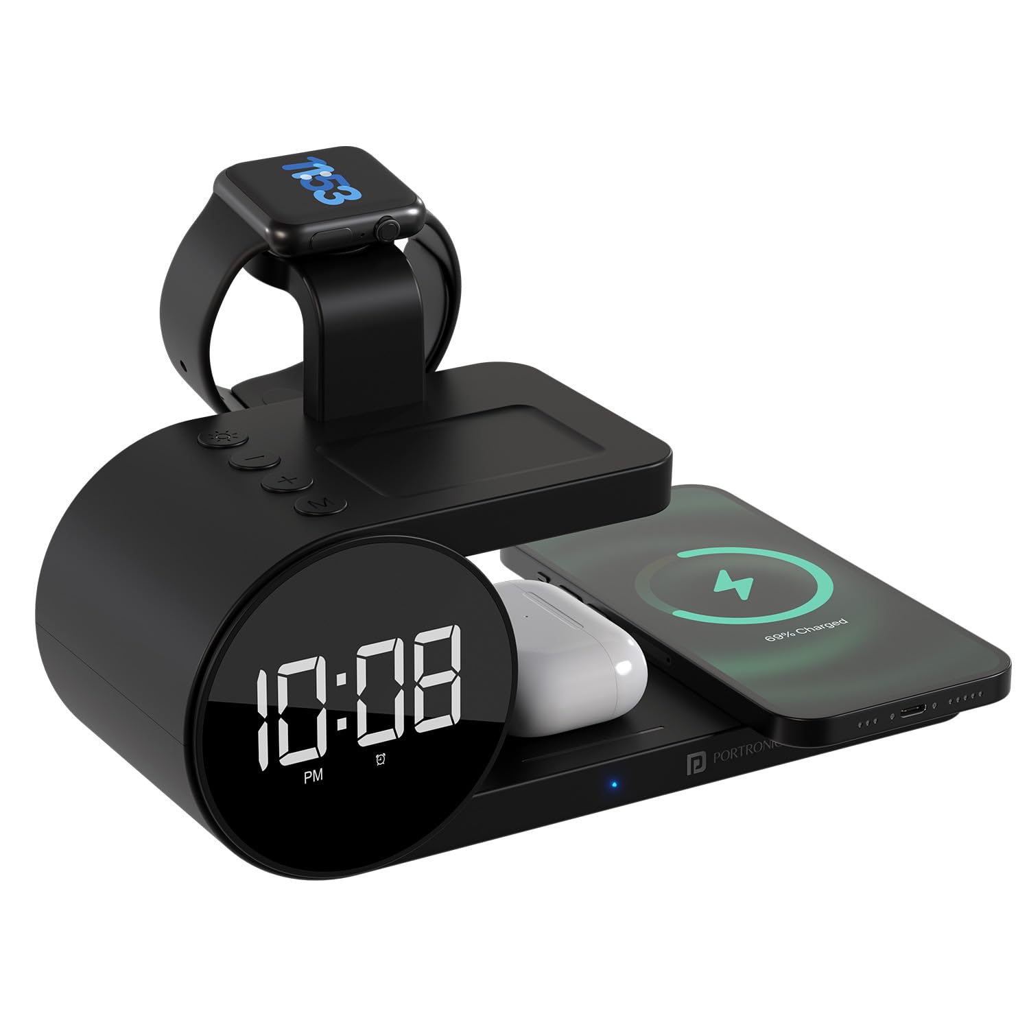 Portronics Freedom 6 15W Wireless Charger