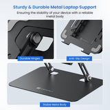 Portronics My Buddy K3 Pro Laptop Stand with Adjustable