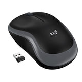 Logitech M185 Wireless USB Mouse, Grey