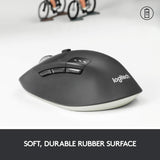 Logitech M720 Triathlon Multi-Device Wireless Mouse, Graphite Black