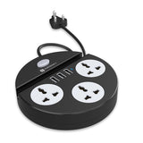 Portronics Power Plate 5 1500W Power Converter, Black